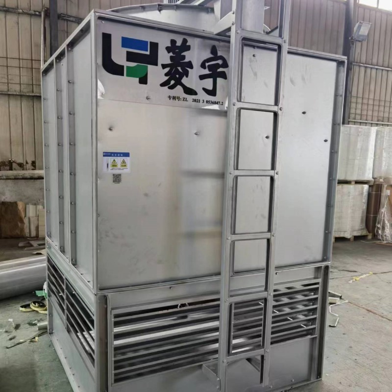 河南菱宇RCN--60T方形逆流式鋼板冷卻塔整機出貨